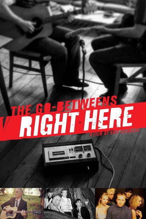 The Go-Betweens: Right Here 2017 official movie poster