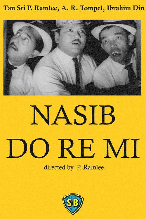 Nasib Do Re Mi 1966 official movie poster
