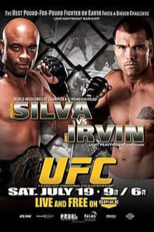 UFC Fight Night 14: Silva vs. Irvin 2008 official movie poster