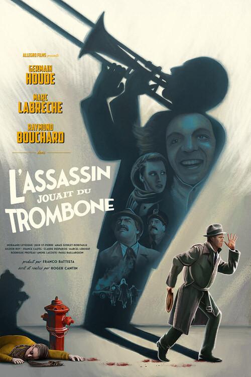 Four Stiffs and a Trombone 1991 official movie poster
