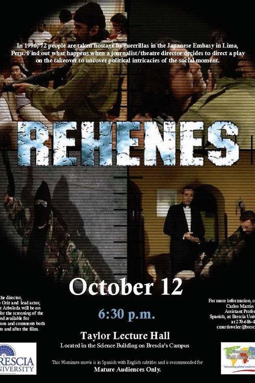 Rehenes 2010 official movie poster