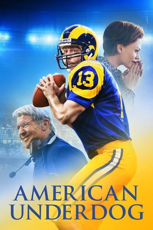 American Underdog 2021 official movie poster