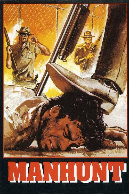 Man Hunt 1984 official movie poster