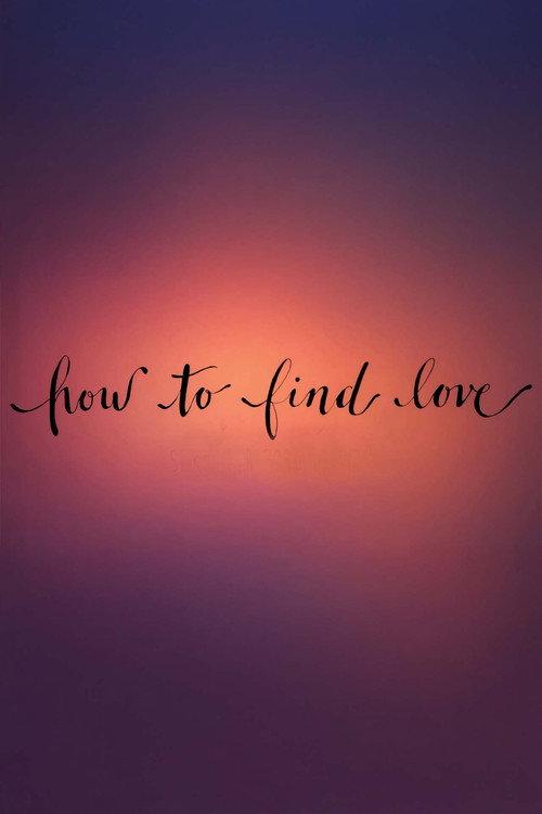 How to Find Love 2016 official movie poster