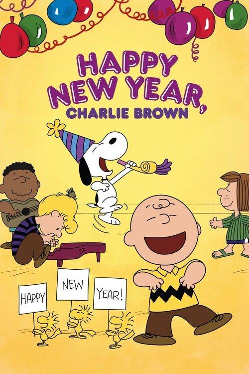 Happy New Year, Charlie Brown 1986 official movie poster