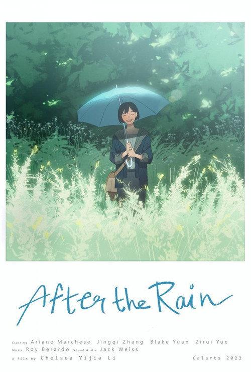 After the Rain 2022 official movie poster