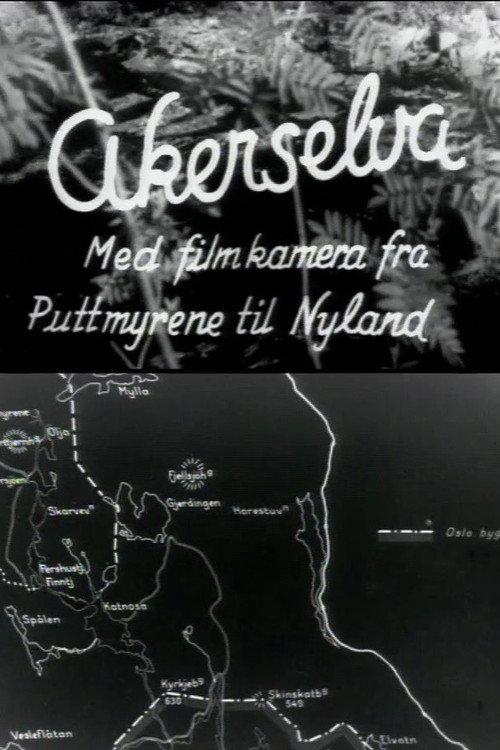Oslofilm: Akerselva: Med filmkamera fra Puttmyrene til Nyland 1949 official movie poster