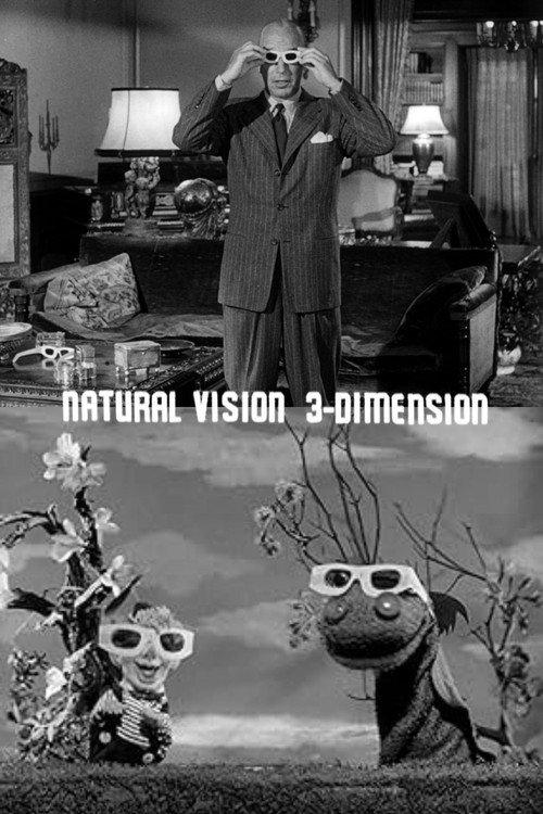 Natural Vision 3-Dimension 1952 official movie poster