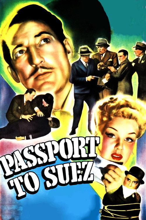 Passport to Suez 1943 official movie poster