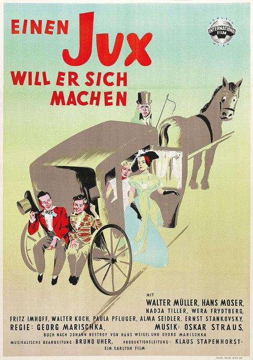 Einmal keine Sorgen haben 1953 official movie poster