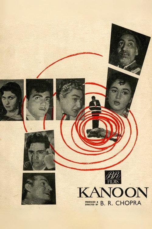 Kanoon 1960 official movie poster