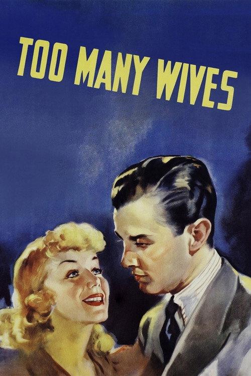 Too Many Wives 1937 official movie poster