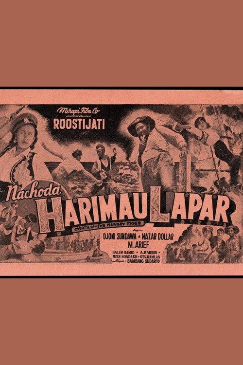 Nachoda Harimau Lapar 1953 official movie poster