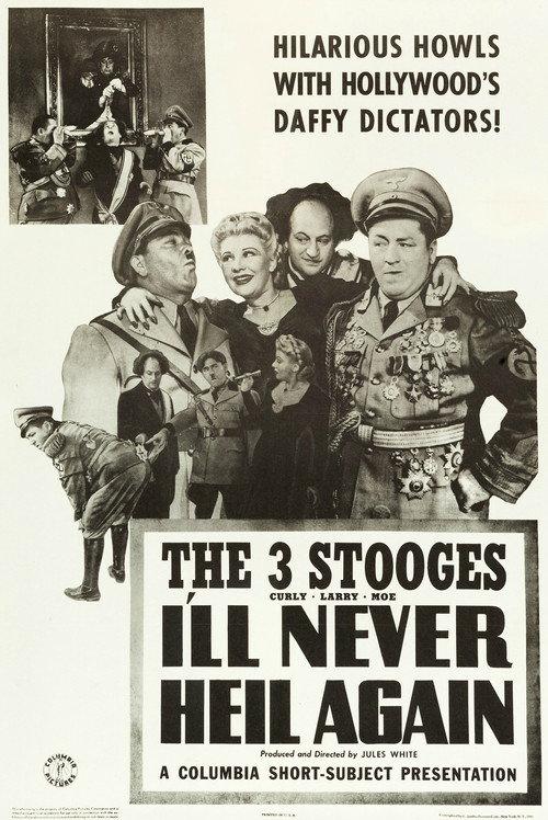 I'll Never Heil Again 1941 official movie poster