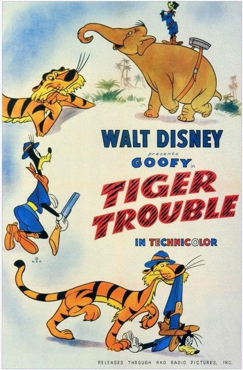 Tiger Trouble 1945 official movie poster