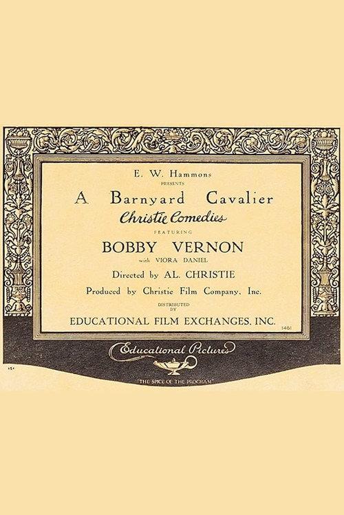 A Barnyard Cavalier 1922 official movie poster