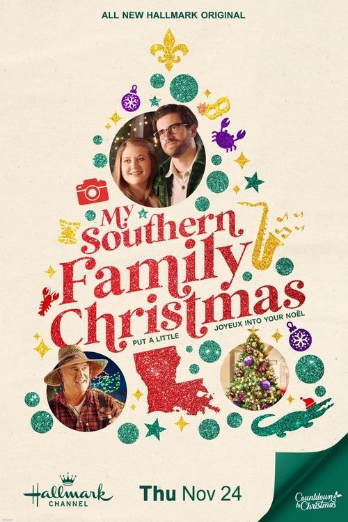 My Southern Family Christmas 2022 official movie poster