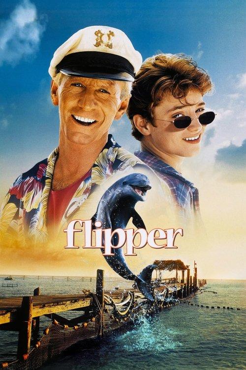 Flipper 1996 official movie poster