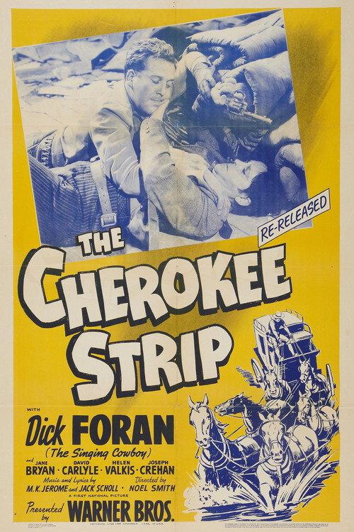 The Cherokee Strip 1937 official movie poster