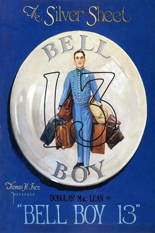 Bell Boy 13 1923 official movie poster
