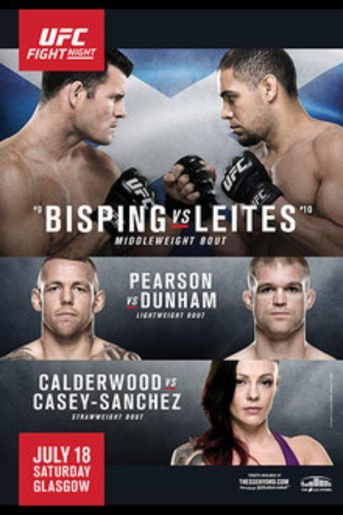 UFC Fight Night 72: Bisping vs. Leites 2015 official movie poster