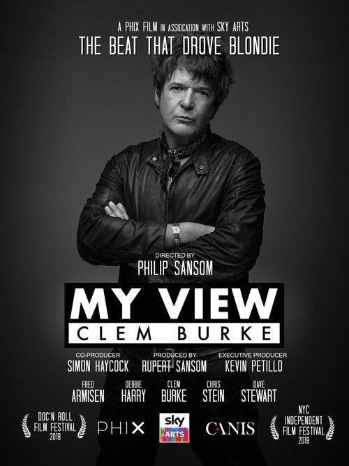 My View: Clem Burke 2019 official movie poster