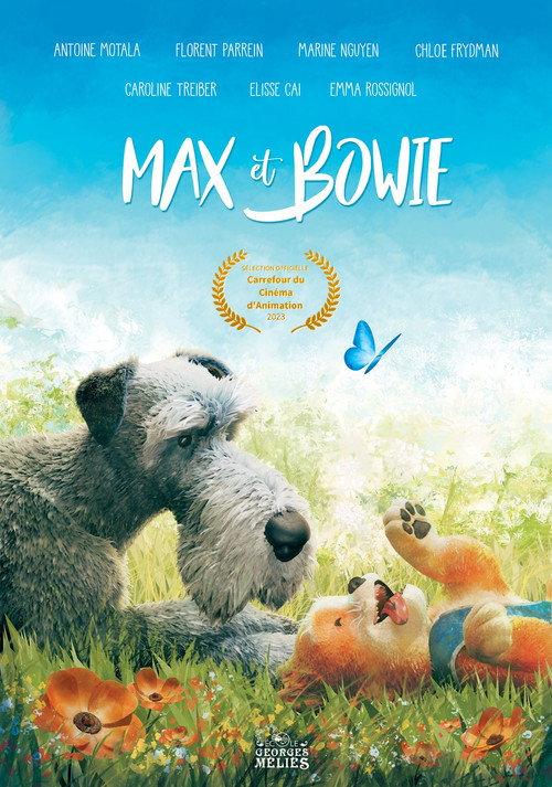 Max & Bowie 2023 official movie poster