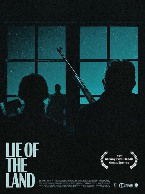 Lie of the Land 2023 official movie poster