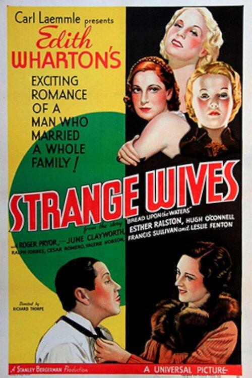 Strange Wives 1934 official movie poster