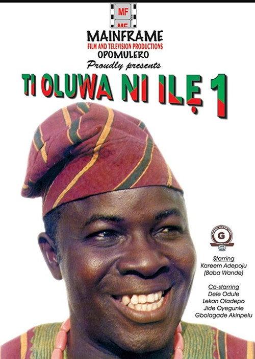 Ti Oluwa Ni Ilẹ́ 1993 official movie poster