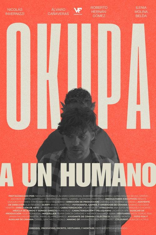 Okupa a un humano  official movie poster