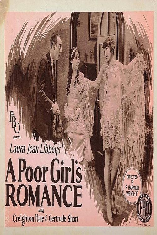 A Poor Girl's Romance 1926 official movie poster