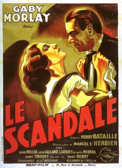 The Scandal 1934 official movie poster