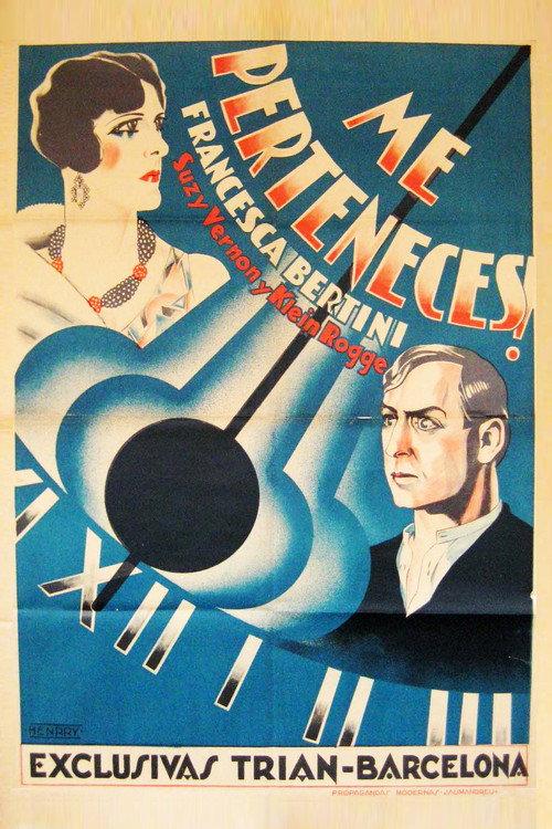 You Belong to Me 1929 official movie poster