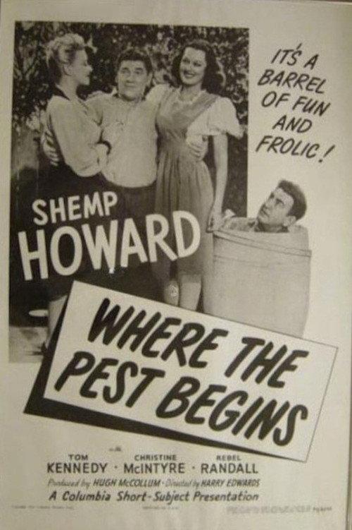 Where the Pest Begins 1945 official movie poster