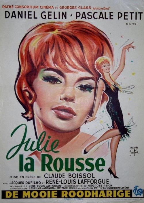 Julie la rousse 1959 official movie poster