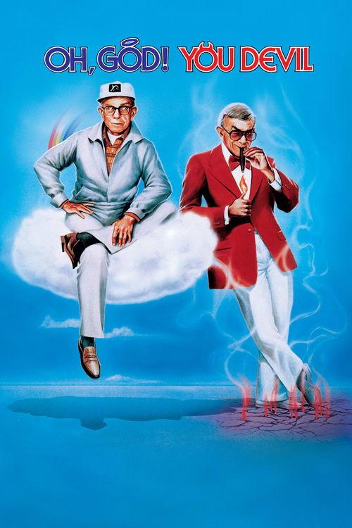 Oh, God! You Devil 1984 official movie poster