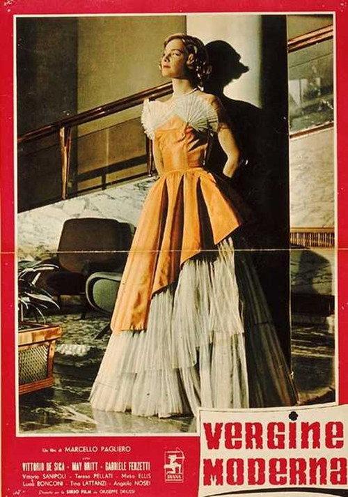 Modern Virgin 1954 official movie poster