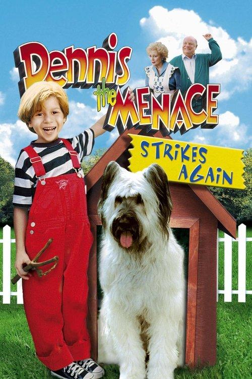 Dennis the Menace Strikes Again! 1998 official movie poster