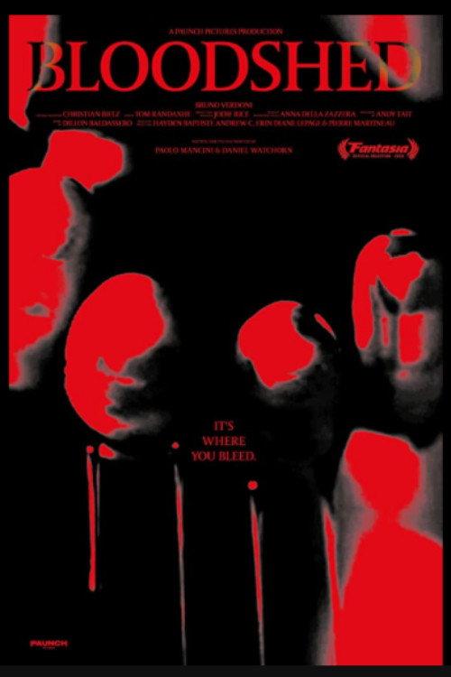 Bloodshed 2020 official movie poster