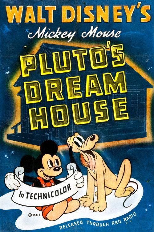 Pluto's Dream House 1940 official movie poster