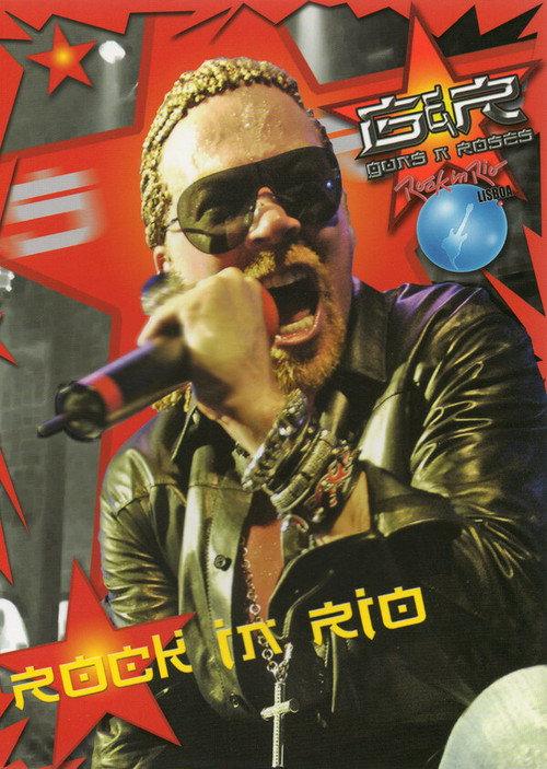 Guns N Roses - Rock In Rio 2006 Lisboa Portugal 2009 official movie poster