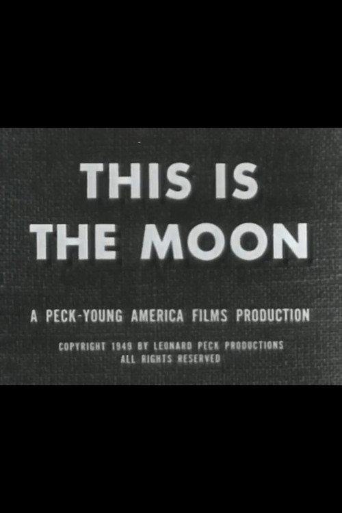 This Is the Moon 1949 official movie poster