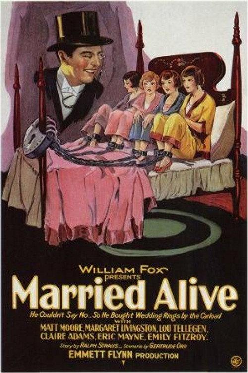 Married Alive 1927 official movie poster