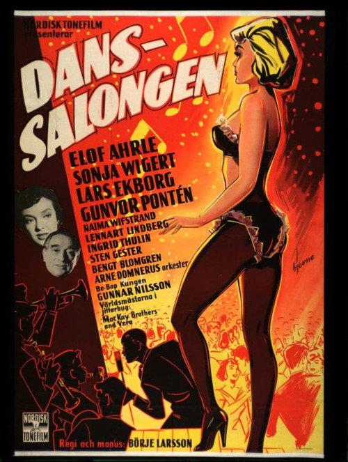 Danssalongen 1955 official movie poster