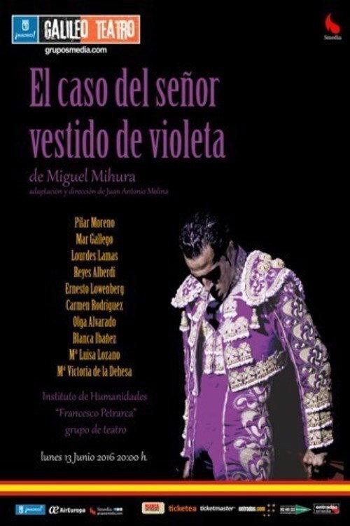 The Case of the Man Dressed in Violet 1969 official movie poster