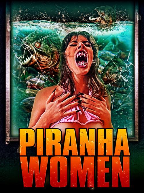 Piranha Women 2022 official movie poster
