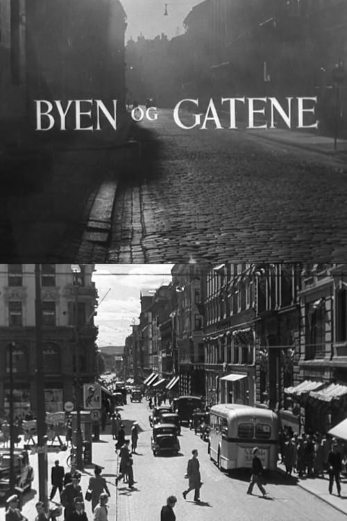 Oslofilm: Byen og gatene 1951 official movie poster