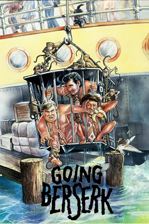 Going Berserk 1983 official movie poster