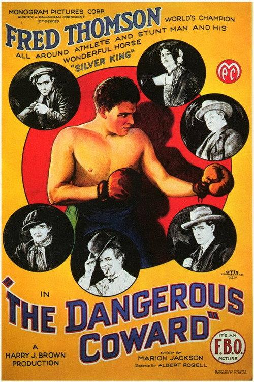 The Dangerous Coward 1924 official movie poster